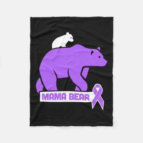 Dementia Heimer Disease Awareness 1  Fleece Blanket