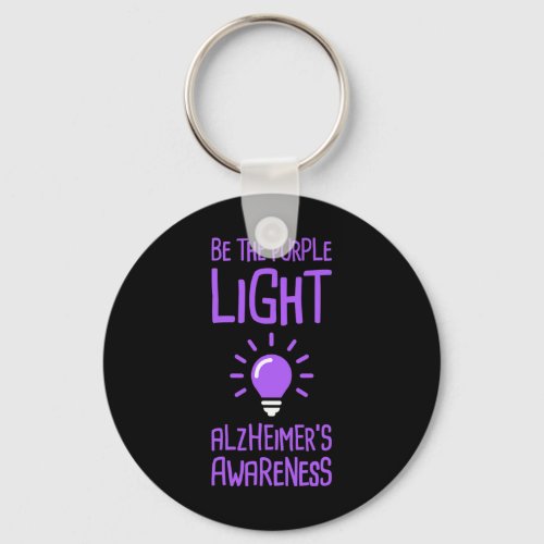 Dementia Heimer Disease Awareness 1  Keychain