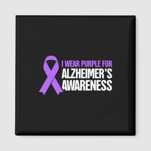 Dementia Heimer Disease Awareness 3  Magnet