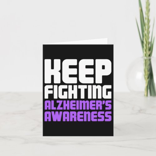 Dementia Heimer Disease Awareness 5  Card