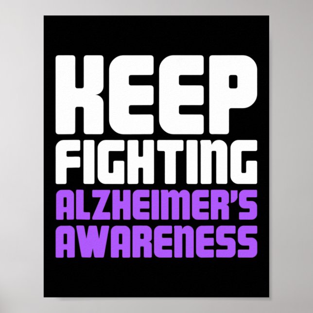 Dementia Heimer Disease Awareness 5  Poster (Front)