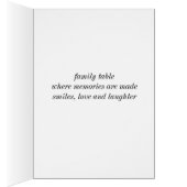 Dementia Journey Card: Family Table Cards (Inside (Right))