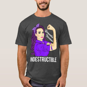 Dementia Warrior Indestructible Awareness Support T-Shirt