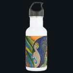 Dementia Water Bottle<br><div class="desc">Abstract colored pencil drawing.</div>