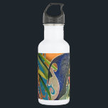 Dementia Water Bottle<br><div class="desc">Abstract colored pencil drawing.</div>