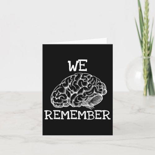 Dementia We Remember When Loved Ones Dont  Card