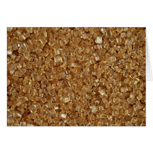 Demerara sugar cards (Front Horizontal)