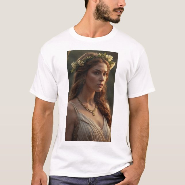 Demeter – Goddess of Harvest and Earth T-Shirt (Front)