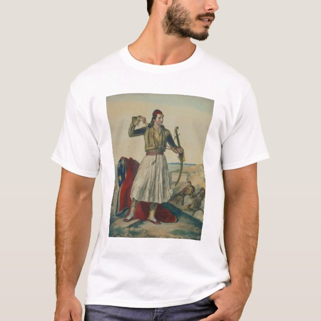 Demetrius Mavromichalis, a Greek soldier and patri T-Shirt (Front)