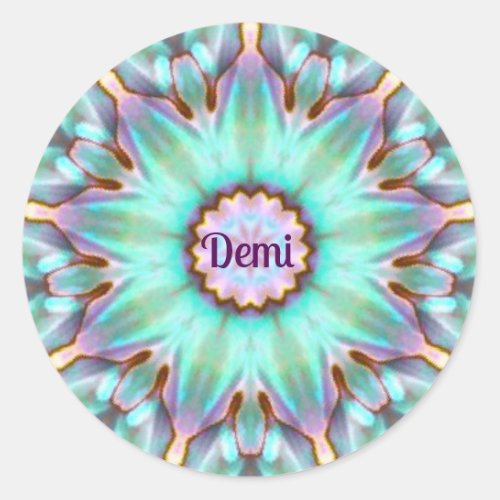 DEMI  Personalised Paua Shell Sticker 