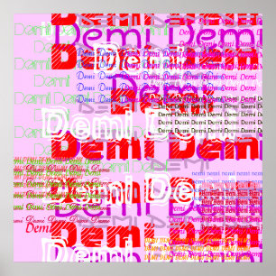 Demi Poster