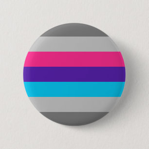Demiandrogyne Pride Flag  Button