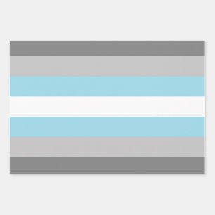 DemiBoy flag Wrapping Paper Sheets