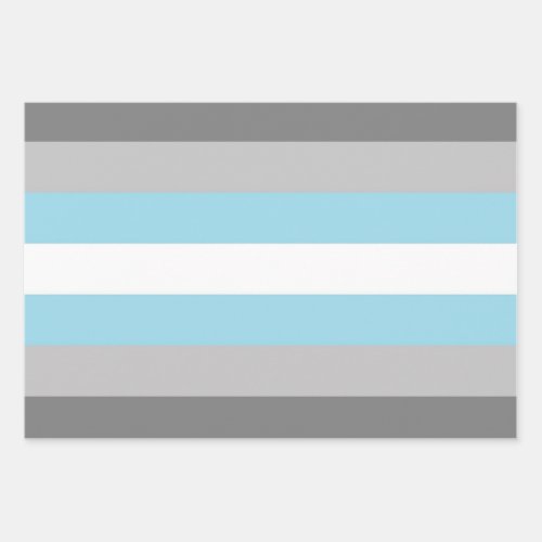 DemiBoy flag Wrapping Paper Sheets