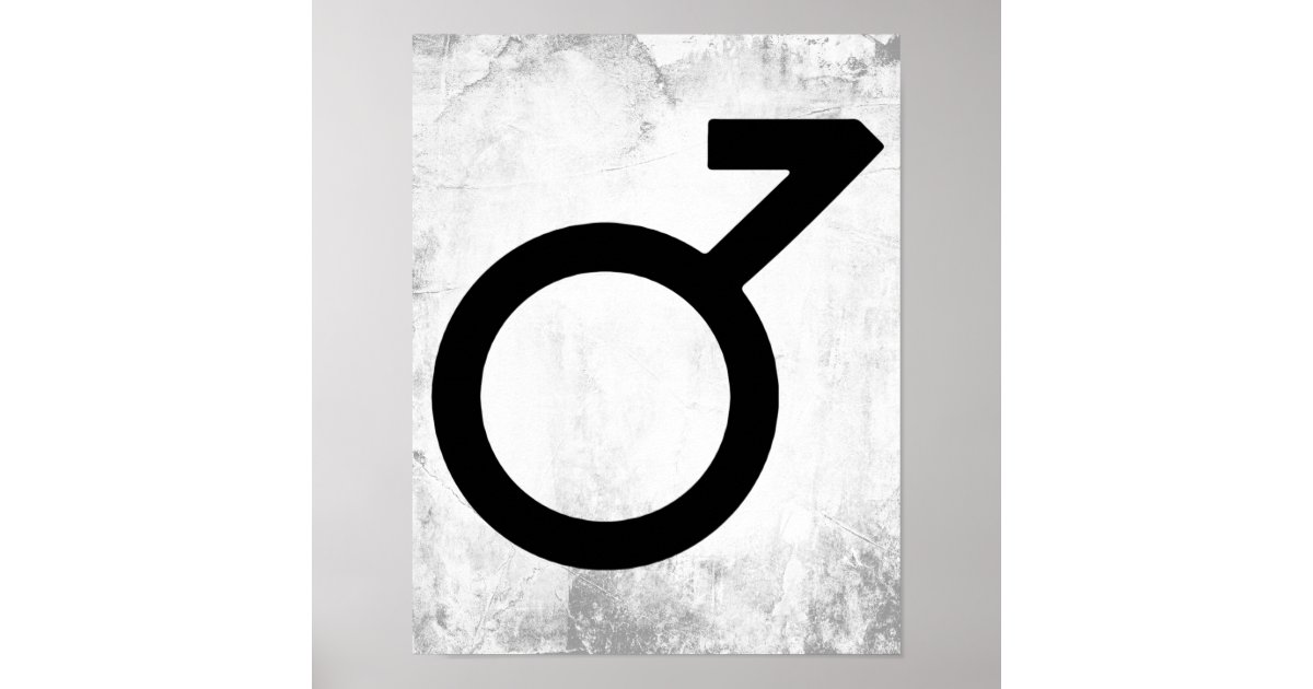 Demiboy Gender Symbol Poster