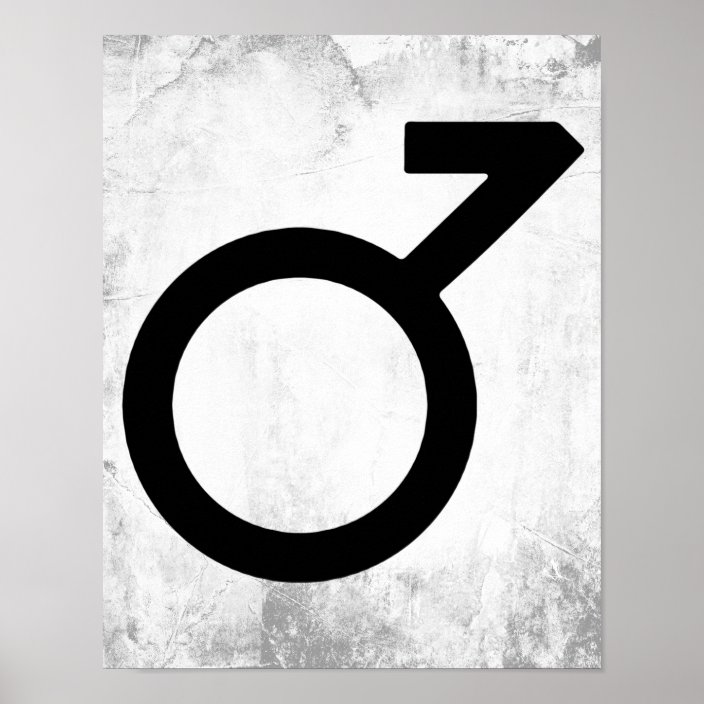 Demiboy Gender Symbol Poster