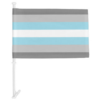 Demiboy Pride Car Flag