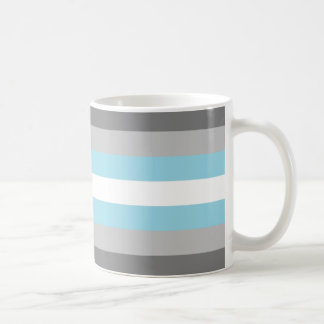Demiboy Pride Flag Coffee Mug