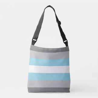 Demiboy Pride Flag Crossbody Bag