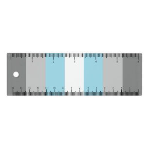 Demiboy Pride Flag Ruler