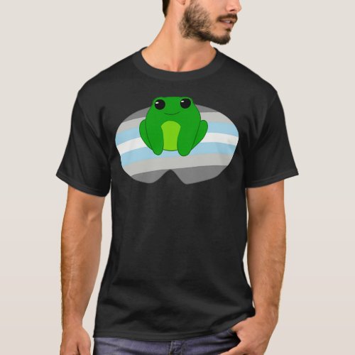 Demiboy Pride Frog T_Shirt