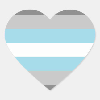 Demiboy Pride Heart Sticker