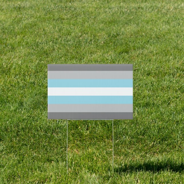 Demiboy Pride Sign (Insitu)