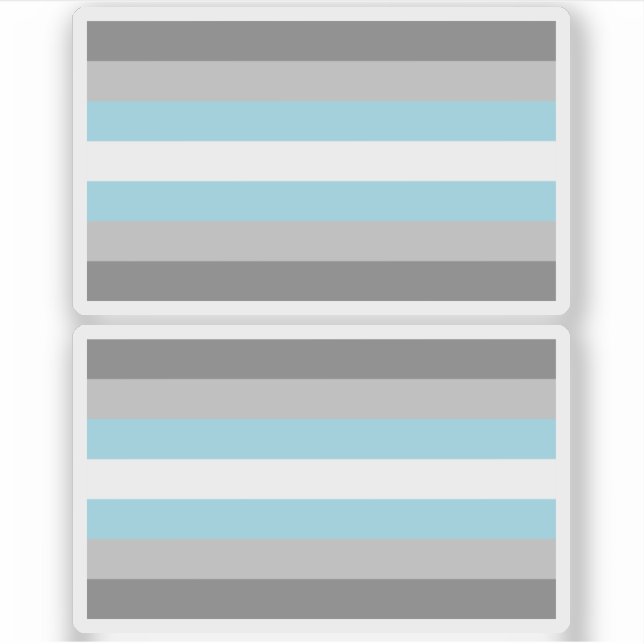 Demiboy Pride Sticker (Front)