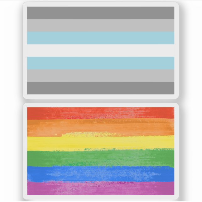 Demiboy Pride Sticker (Front)
