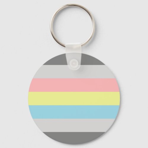 Demiflux Pride Keychain