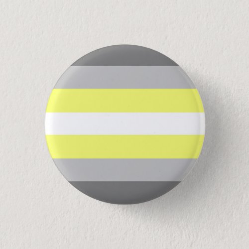 Demigender Pride Flag Badge Button