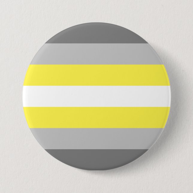 Demigender Pride Flag Button (Front)