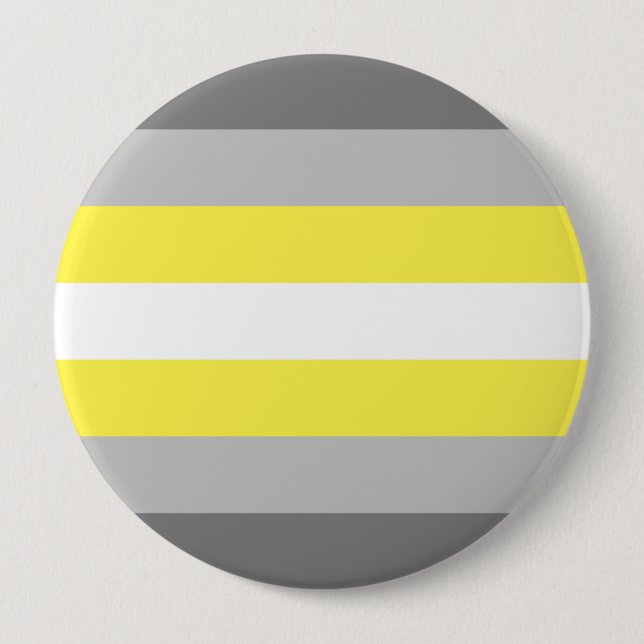 Demigender Pride Flag Button (Front)