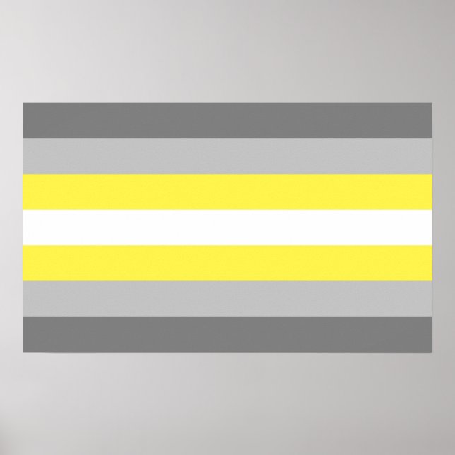 Demigender Pride Poster (Front)