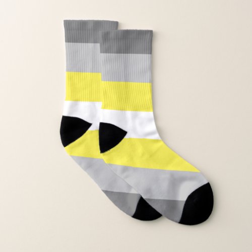 Demigender Pride Socks