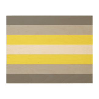 Demigender Pride Wood Wall Art
