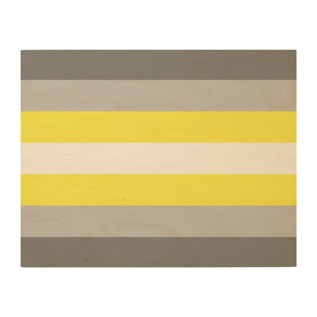 Demigender Pride Wood Wall Art (Front)