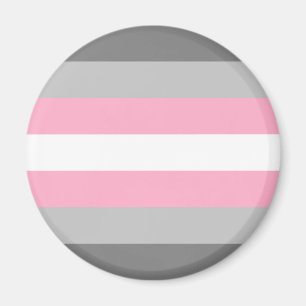 Demigirl Flag LGBT Magnet