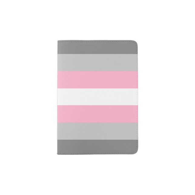 DemiGirl Flag Passport Holder (Front)