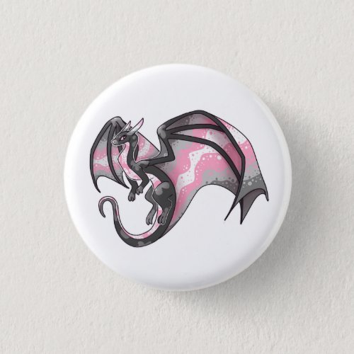 Demigirl Pride Dragon Button
