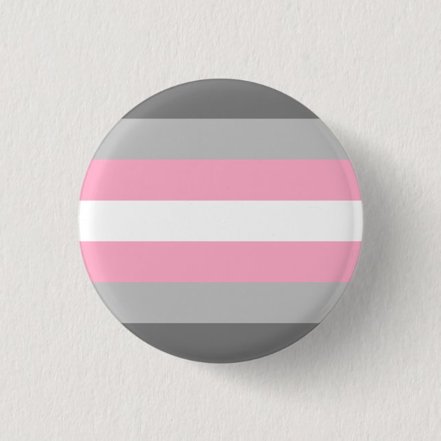Demigirl Pride Flag Button (Front)