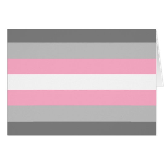 Demigirl Pride Flag Cards (Front Horizontal)