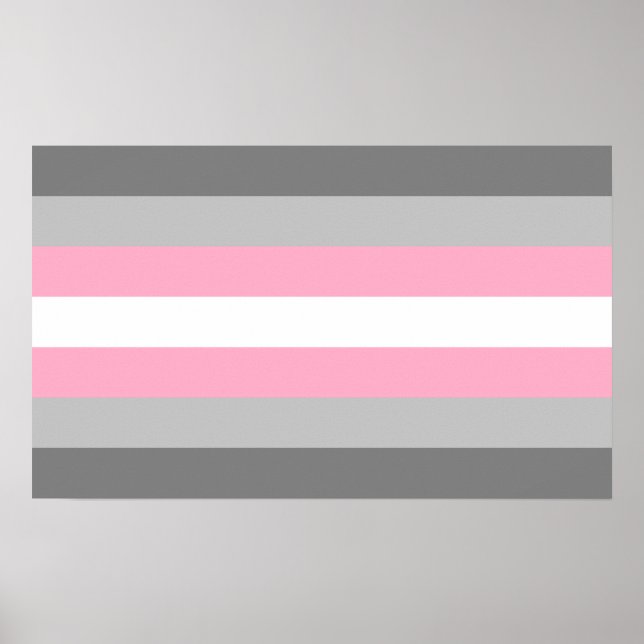 Demigirl Pride Poster (Front)