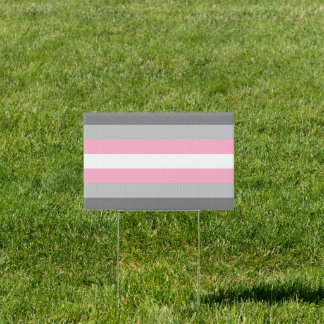 Demigirl Pride Sign