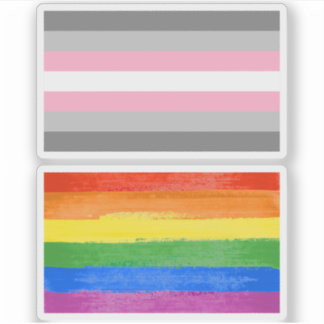 Demigirl Pride Sticker