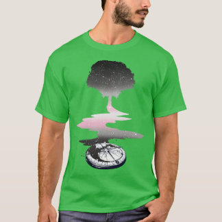 Demigirl Tree LGBT Pride Flag T-Shirt