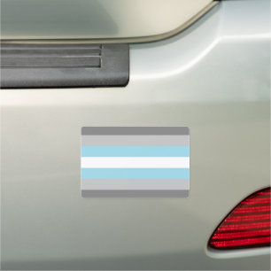 Demiguy Flag Car Magnet