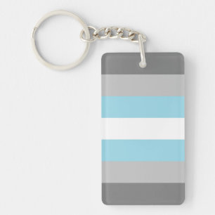 Demiguy Flag Keychain