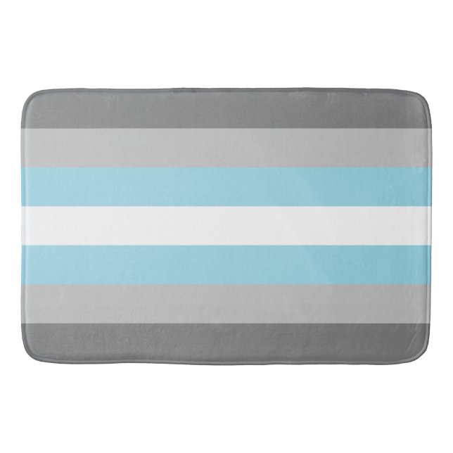 Demiguy Flag Large Bath Mat (Front)