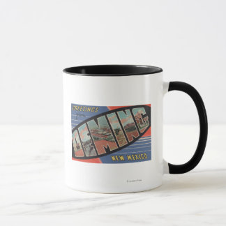 Deming, New Mexico - Large Letter Scenes Mug